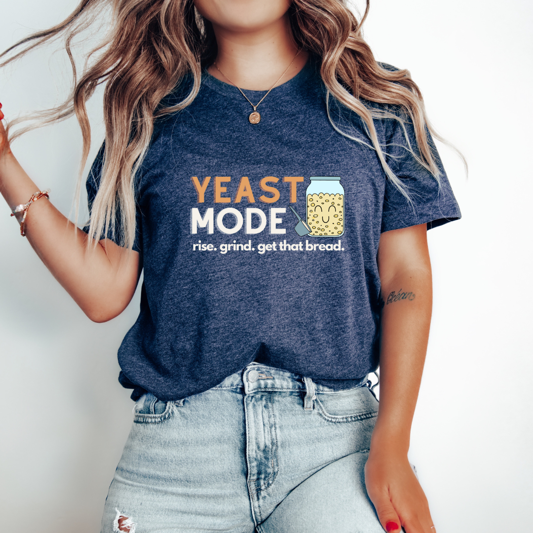 Sourdough YEAST MODE T-shirt - Light Theme