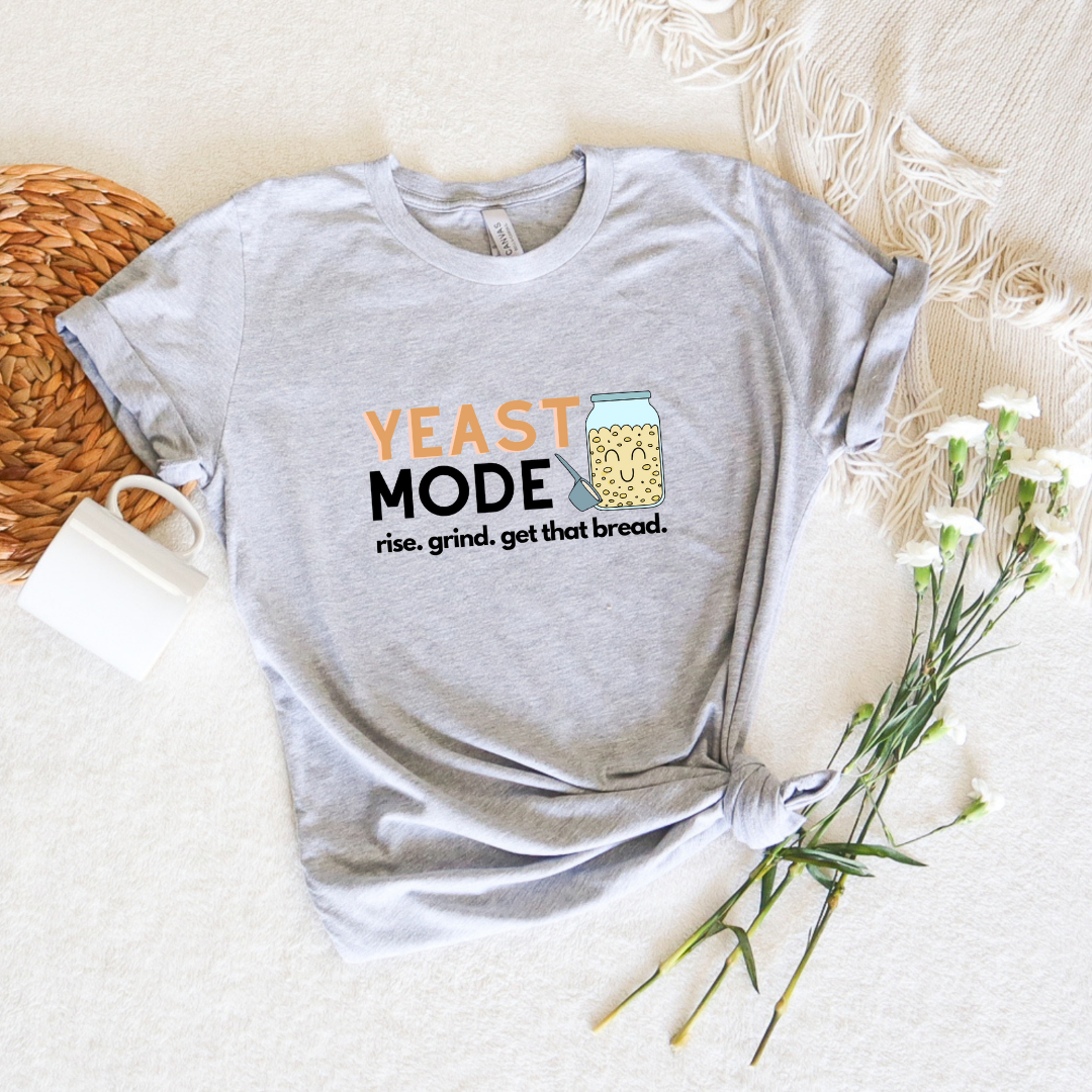 Sourdough YEAST MODE T-Shirt - Dark Theme