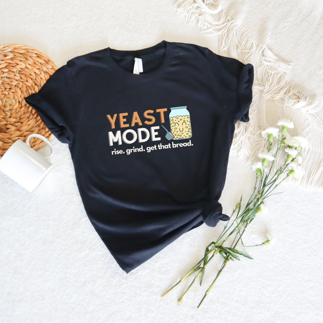 Sourdough YEAST MODE T-shirt - Light Theme