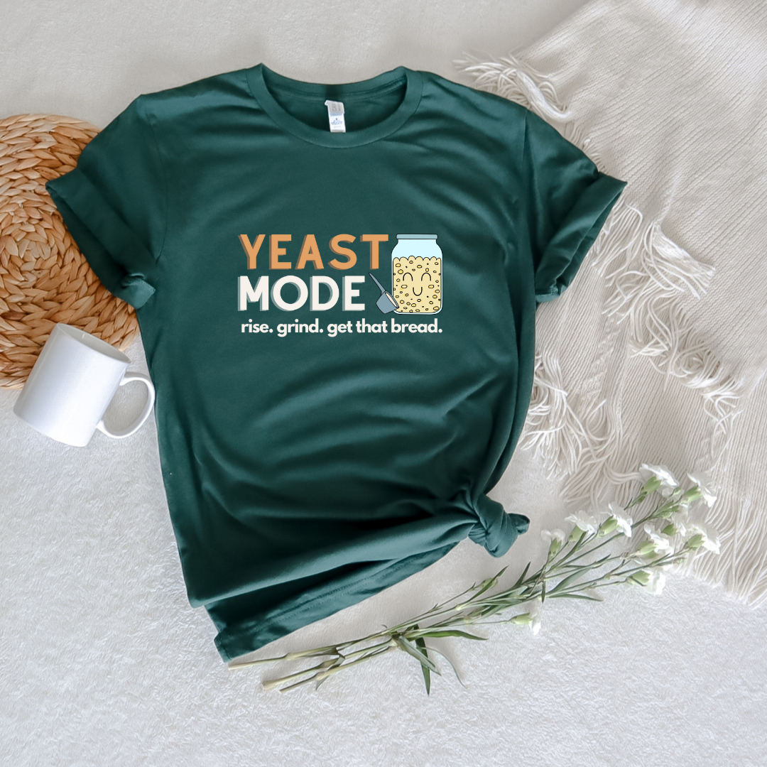 Sourdough YEAST MODE T-shirt - Light Theme