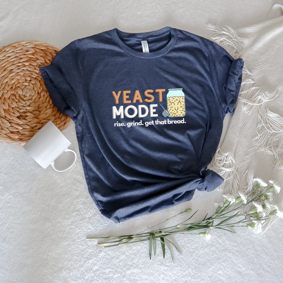 Sourdough YEAST MODE T-shirt - Light Theme