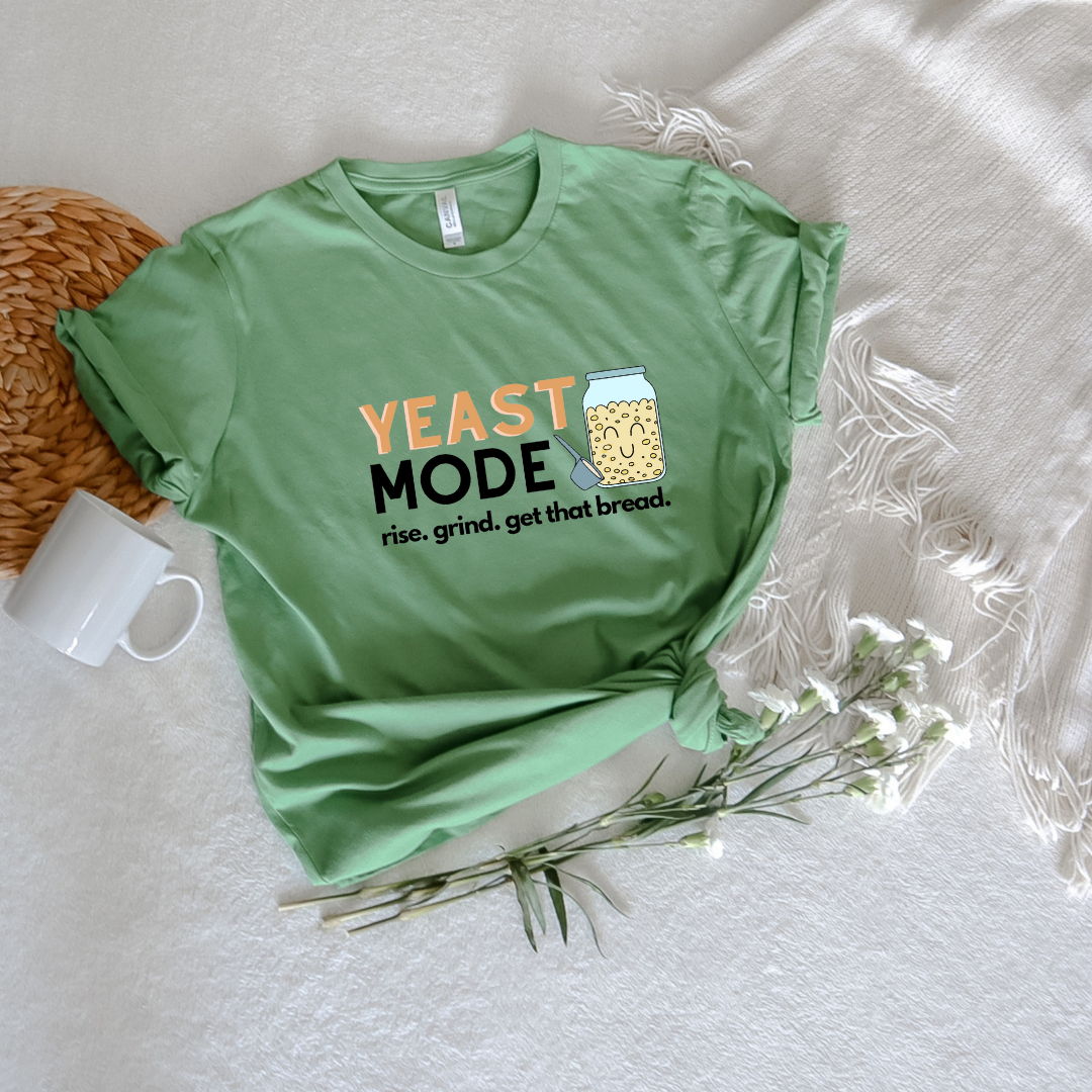 Sourdough YEAST MODE T-Shirt - Dark Theme