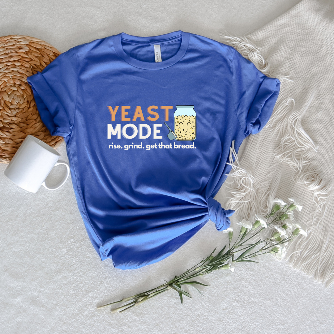 Sourdough YEAST MODE T-shirt - Light Theme