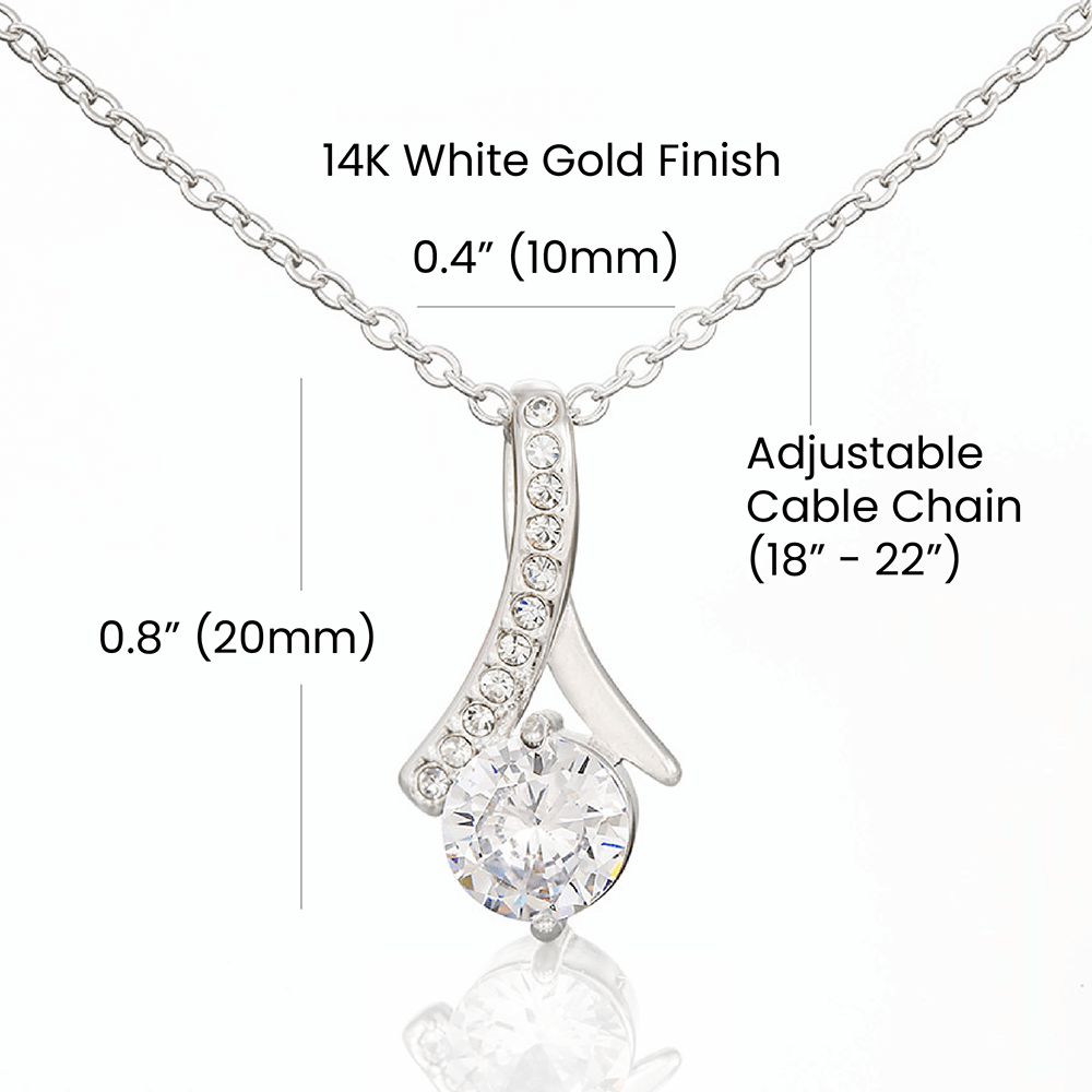 Alluring Beauty Necklace (No Message Card)