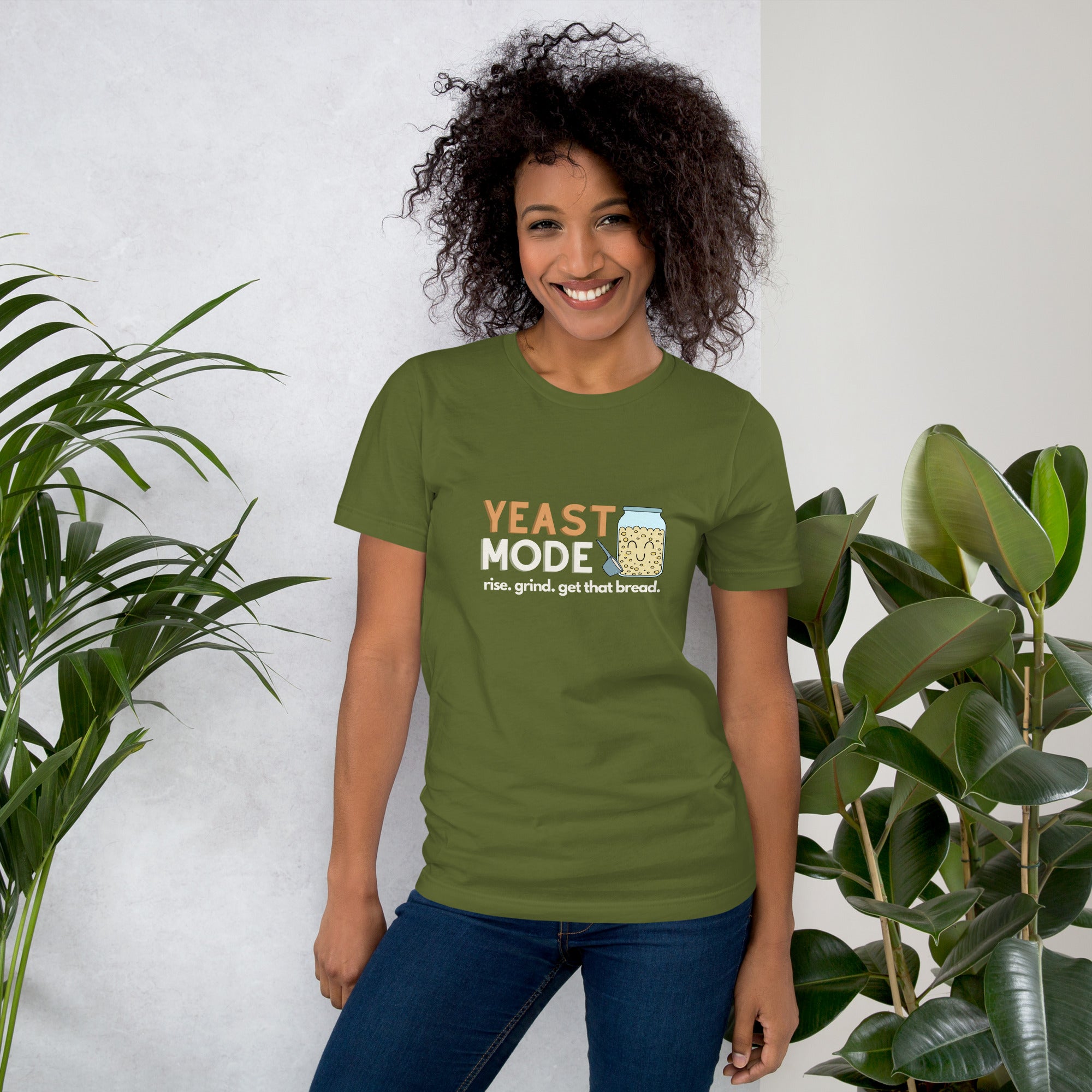 Sourdough YEAST MODE T-shirt - Light Theme